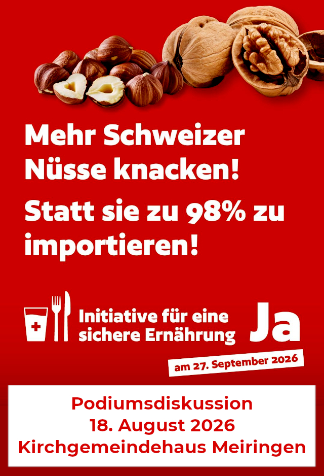 Für eine sichere Ernährung in der Schweiz